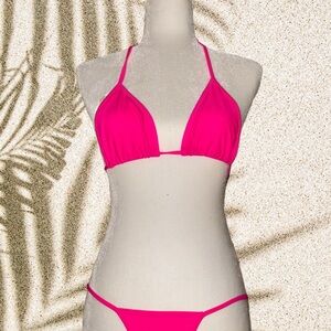 Women's Pink Bikini Set